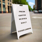 The Holloway' - A Board Sign with Magnetic Letters